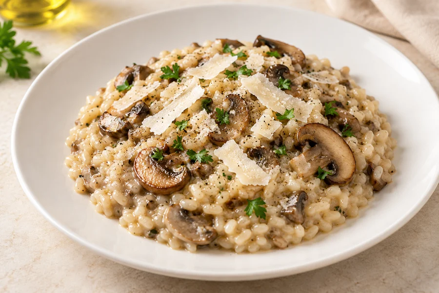 Risotto Cinque Formaggi — Full photo
